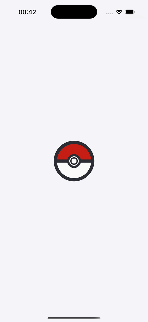 Animated tour: the launch splash, the light Pokédex grid, Bulbasaur's detail pushed and collapsed, the joined-your-party toast, the theme toggle flipping the grid dark, the dark Party tab, and the remove confirming into the empty slots
