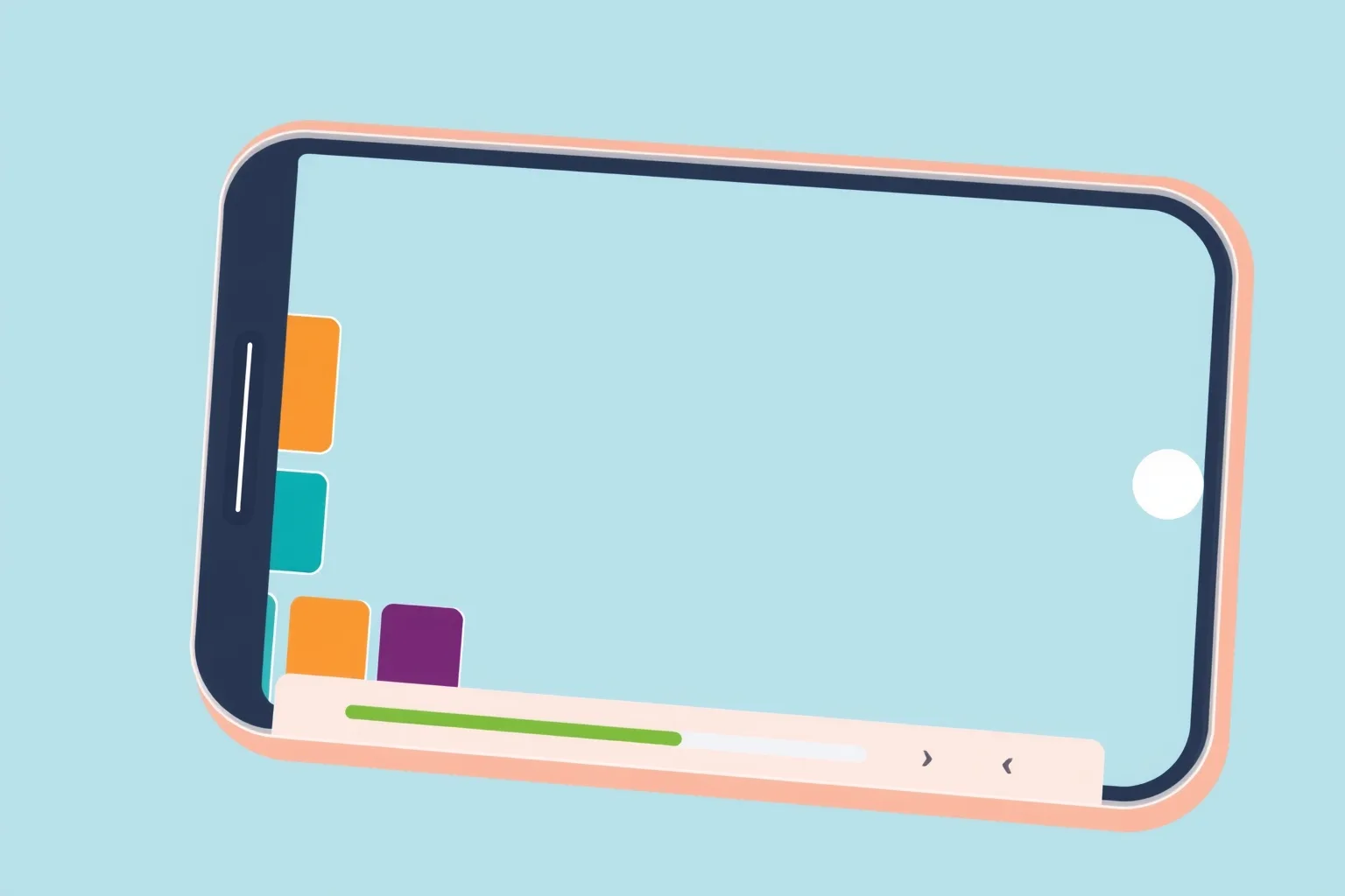 A React Native host app with a bottom tab bar, each tab loading a different remote at runtime