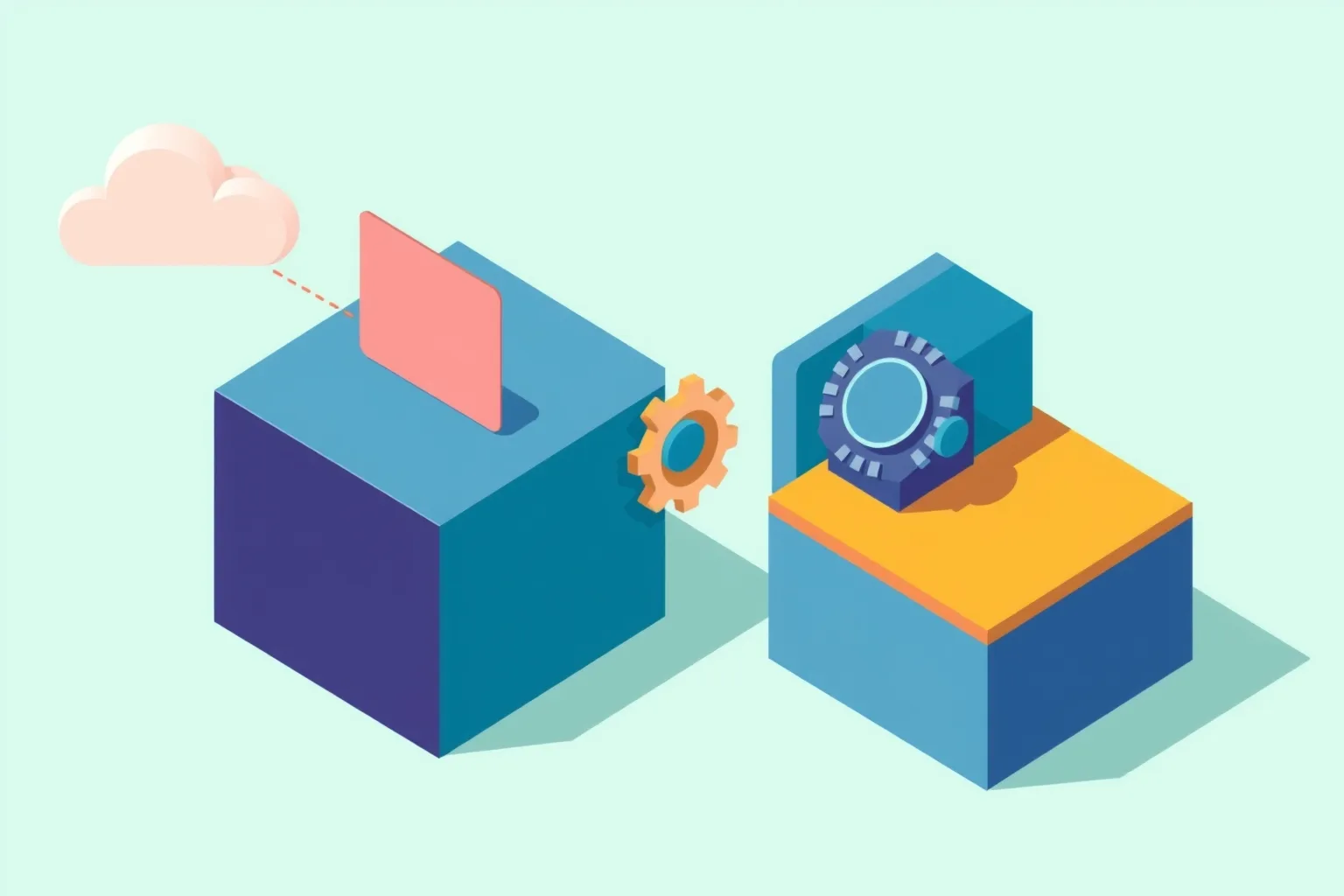 Server state and client state in React